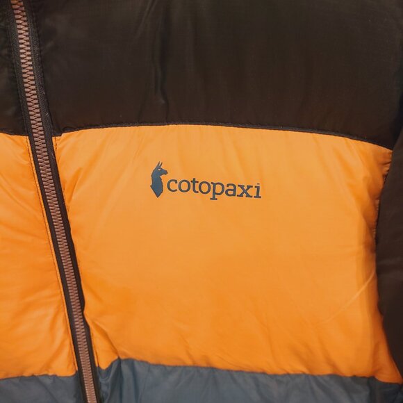Cotopaxi Solazo Down Puffer Coat Jacket Women's Size Large Colorblock - Picture 2 of 10